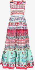 Biba Multicoloured Party Dress girls