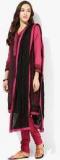 Biba Pink Printed Cotton Salwar Kameez Dupatta women