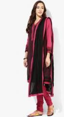 Biba Pink Printed Cotton Salwar Kameez Dupatta women