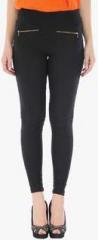 Bitterlime Black Solid Jegging women