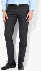 Black Coffee Dark Grey Slim Fit Formal Trouser men