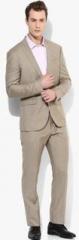 Blackberrys Beige Solid Suit men