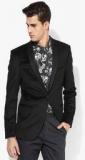 Blackberrys Black Solid Blazer Men