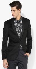 Blackberrys Black Solid Blazer men