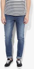 Blackberrys Blue Washed Slim Fit Jeans men