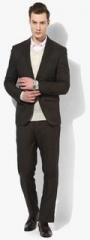 Blackberrys Brown Solid Suit men