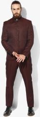 Blackberrys Burgungy Solid Suit men