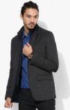 Blackberrys Dark Grey Solid Blazer men