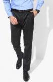 Blackberrys Dark Grey Solid Slim Fit Formal Trouser men