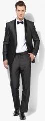 Blackberrys Dark Grey Solid Suit men