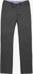 Blackberrys Grey Textured Regular Fit Formal Trouser men