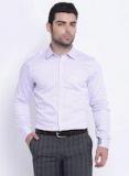 Blackberrys Lavender Solid Slim Fit Formal Shirt men