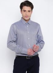 Blackberrys Lavender Textured Slim Fit Formal Shirt men