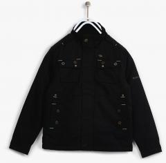 Blue Giraffe Black Winter Jacket boys