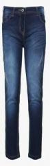 Blue Giraffe Blue Slim Fit Jeans girls