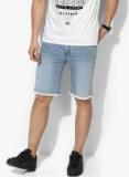 Blue Saint Blue Washed Shorts Men