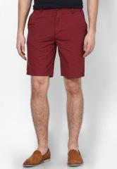 Blue Saint Maroon Shorts men