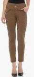 Xblues Brown Printed Jeggings women