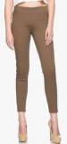 Xblues Brown Solid Jegging Women