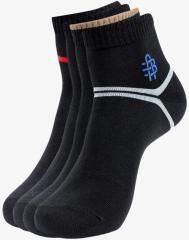 Bonjour 4 Pair Of Black Mens Socks men