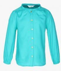 Bossini Aqua Blue Casual Top girls