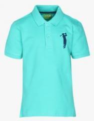 Bossini Aqua Blue Polo Shirt boys