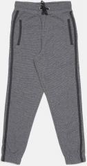 Bossini Grey Solid Track Pants boys