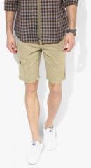 Breakbounce Brown Solid Shorts men