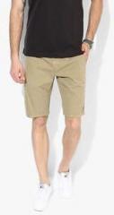 Breakbounce Khaki Solid Shorts men