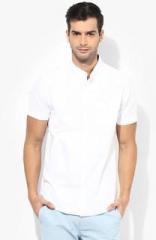 Burton White Casual Shirt men