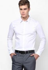 Burton White Formal Shirt men