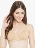 C9 Beige Solid Non Padded T Shirt Bra women