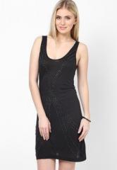 Calvin Klein Jeans Black Bodycon Dress women