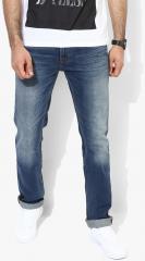 Calvin Klein Jeans Blue Washed Slim Fit Jeans men