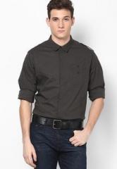 Calvin Klein Jeans Dark Grey Casual Shirt men