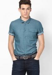 Calvin Klein Jeans Green Casual Shirt men