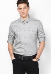 Calvin Klein Jeans Grey Casual Shirt men