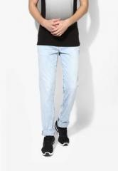 Calvin Klein Jeans Light Blue Mid Rise Skinny Fit Jeans men