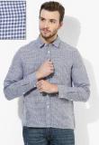 Calvin Klein Jeans White Checked Casual Shirt Men