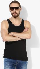 Calvin Klein Underwear Black Round Neck Vests men