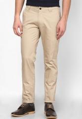 Canary London Beige Casual Trouser men