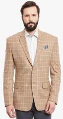 Canary London Beige Checked Blazer men