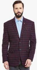 Canary London Navy Blue Checked Blazer men