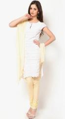 Castle Beige Solid Bottom & Dupatta Sets women