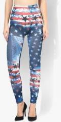 Castle Multicoloured Printed Legging women