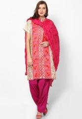 Castle Solid Pink Dupatta women