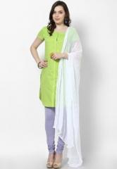 Castle White Solid Dupatta women