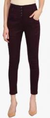 Castle Wine Solid Chinos women