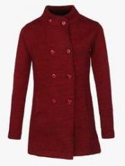 Cayman Maroon Winter Coat girls