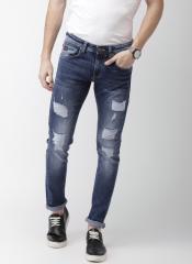 Celio Blue Slim Fit Mid Rise Jeans men